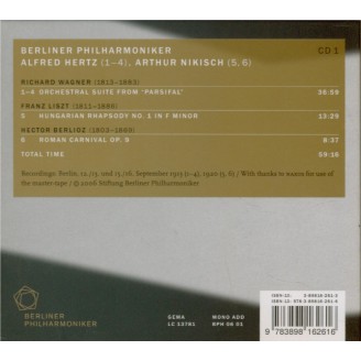 WAGNER - Hertz - Parsifal WWV.111 : extraits..